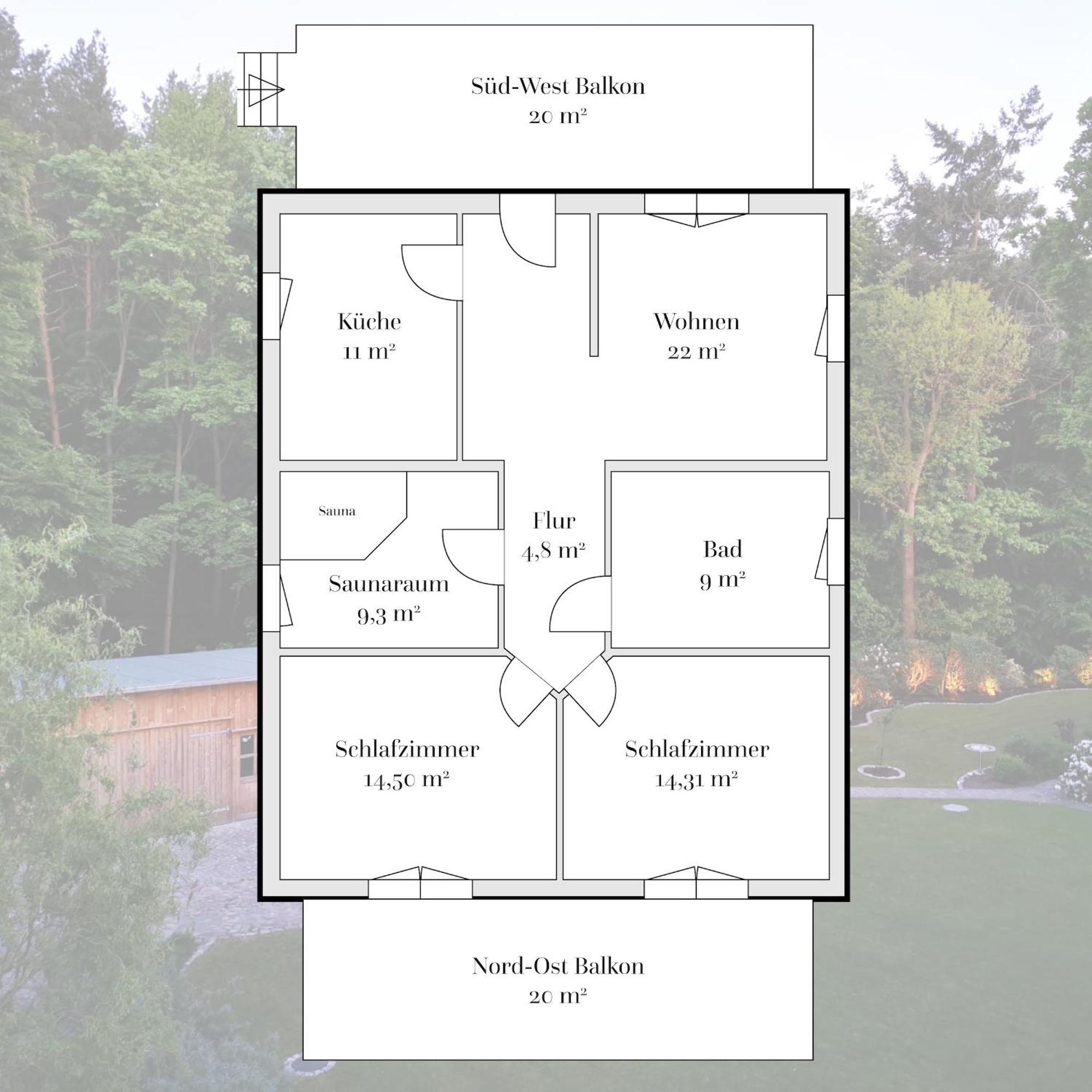 Meer & Wald Wellness Appartements Heringsdorf Dış mekan fotoğraf